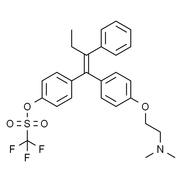 111三氟甲烷磺酸e4142二甲基氨基乙氧基苯基2苯基1丁烯1基苯基酯