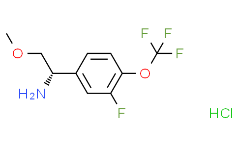 (S)-1-(3-氟-4-(三氟甲氧基)苯基)-2-甲氧基-1-胺盐酸盐