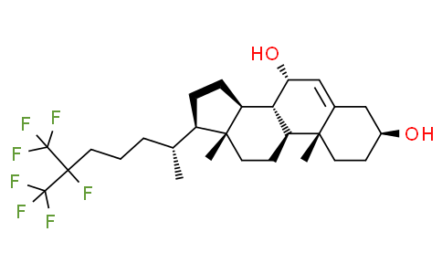 25,26,26,26,27,27,27-heptafluoro-7α-hydrosycholesterol