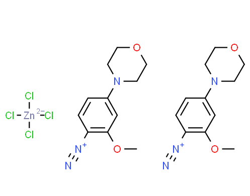 2-甲氧基-4-吗啉苯二氮氯铵 氯化锌复盐