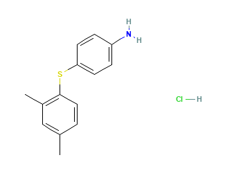 4-((2,4-二甲基苯基)硫基)苯胺盐酸盐