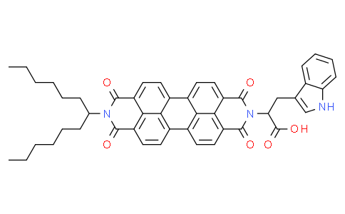 3-(1H-吲哚-3-基)-2-(1,3,8,10-四氧代-9-(十三烷-7-基)-3,8,9,10-四氢蒽[[2,1,9-def:6,5,10-d'e'f']二异喹啉-2(1H)-基)丙酸