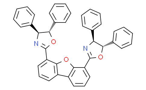 4,6-二((4S,5S)-4,5-二苯基-4,5-二氢恶唑-2-基)二苯并[b,d]呋喃