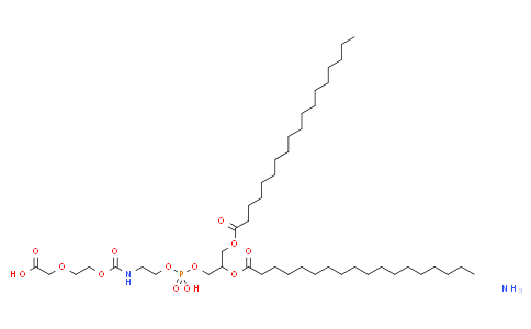 1，2-distearoyl-sn-glycero-3-phosphoethanolamine-N-[carboxy(polyethylene glycol)-2000] (ammonium salt)