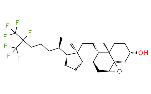 25,26,26,26,27,27,27-heptafluoro-5α,6α-epoxycholestanol