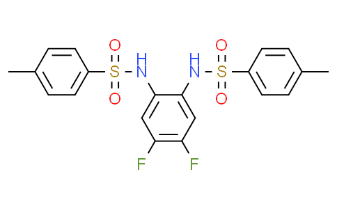 N,N''-(4,5-二氟-1,2-亚苯基)双(4-甲基苯磺酰胺)
