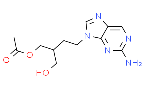 9-[4-乙酰氧基-3-(羟甲基)丁-1-基]-2-氨基嘌呤