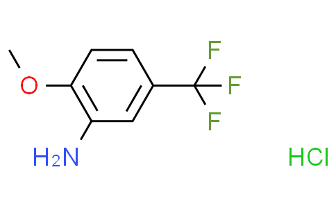 Benzenamine, 2-methoxy-5-(trifluoromethyl)- ,hydrochloride