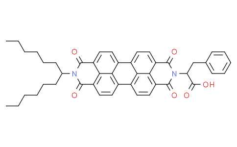 3-苯基-2-(1,3,8,10-四氧代-9-(十三烷-7-基)-9,10-四氢蒽[2,1,9-def:6,5,10-d'e'f']二异喹啉-2(1H,3H,8H)-基)丙酸
