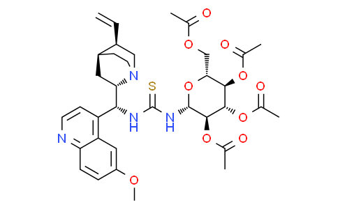 N-?[(8α,?9R)?-?6'-Methoxycinchonan-?9-?yl]?-?N'-?(2,?3,?4,?6-?tetra-?O-?acetyl-?β-?D-?glucopyranosyl)?thiourea