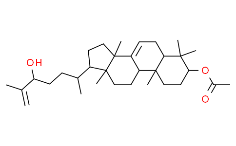 3β-乙酰氧基-7,25-甘遂二烯-24(R)-醇
