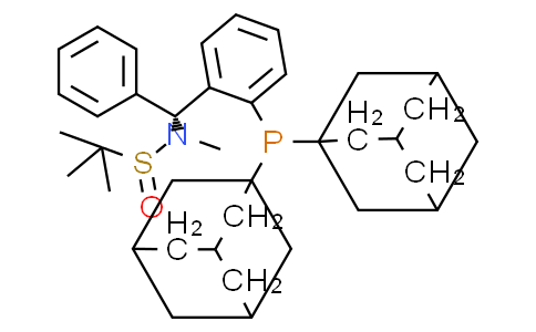 [S(R)]-N-[(R)-[2-(二金刚烷基膦)苯基]苯甲基]-N-甲基-2-叔丁基亚磺酰胺