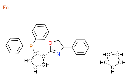 (2R)-1-[(4S)-4,5-二氢-4-苯基-2-恶唑基]-2-(二苯基膦基)二茂铁