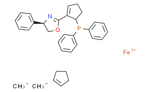 (2S)-1-[(4R)-4,5-二氢-4-苯基-2-恶唑基]-2-(二苯基膦基)二茂铁