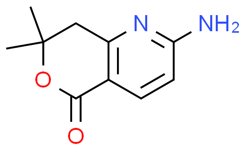 2-氨基-7,7-二甲基-7,8-二氢-5H-吡喃并[4,3-b]吡啶-5-酮