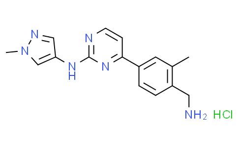 4-(4-(氨基甲基)-3-甲基苯基)-N-(1-甲基-1H-吡唑-4-基)嘧啶-2-胺盐酸盐