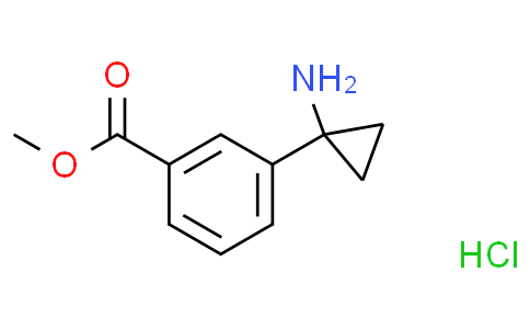 3-(1-氨基环丙基)苯甲酸甲酯盐酸盐