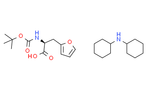 (S)-2-((叔丁氧羰基)氨基)-3-(呋喃-2-基)丙酸二环己胺盐