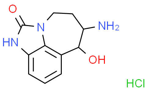 7-Amino-6-hydroxy-6,7,8,9-tetrahydro-2,9a-diazabenzo[cd]azulen-1(2H)-one hydrochloride