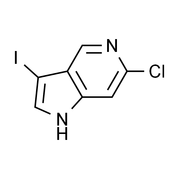 3-碘-6-氯-1H-吡咯[3,2-c]吡啶