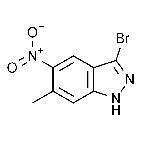 3-溴-6-甲基-5-硝基-1H-吲唑