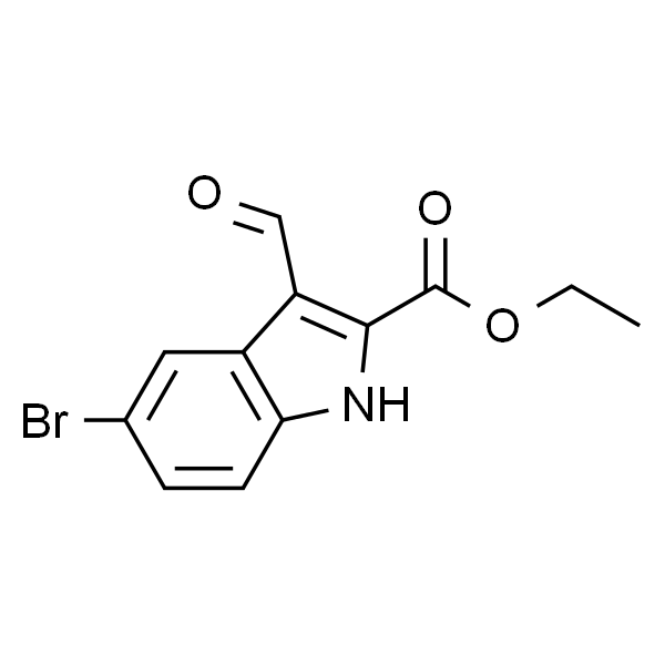ETHYL 5-BROMO-3-FORMYL-1H-INDOLE-2-CARBOXYLATE