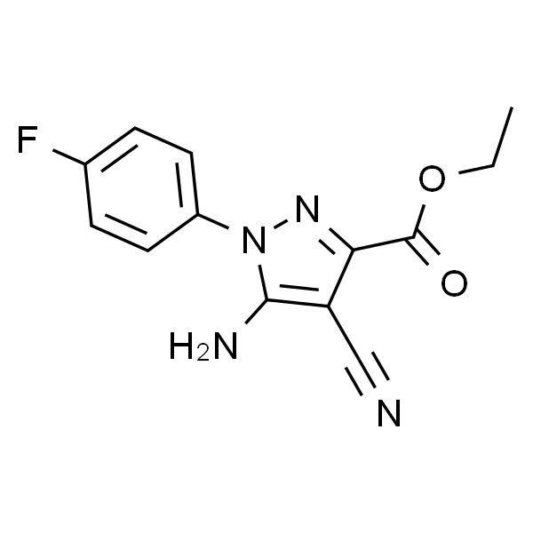 5-氨基-4-氰基-1-(4-氟苯基)-1H-吡唑-3-甲酸乙酯