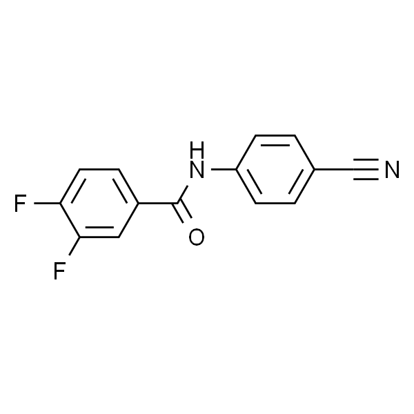 N-(4-氰基苯基)-3,4-二氟苯甲酰胺