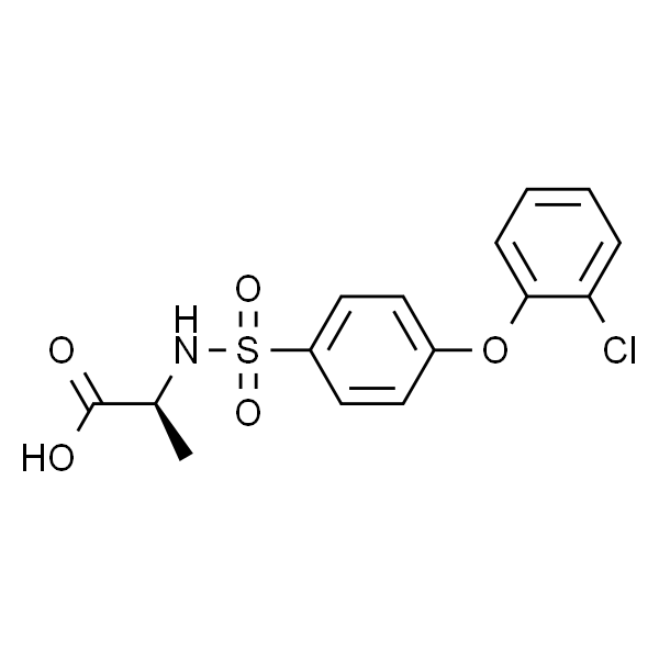 N-[4-(2-氯苯氧基)苯基磺酰基]-DL-丙氨酸