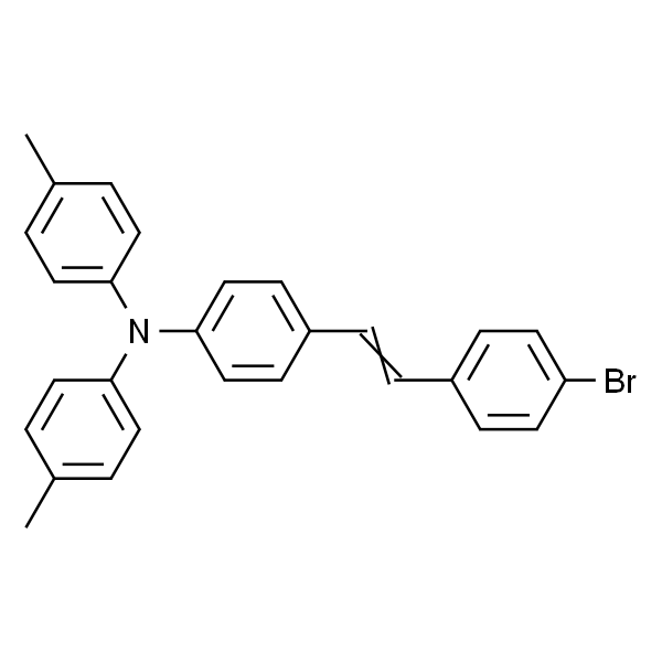 4-[2-(4-溴苯基)乙烯基]-N,N-二(4-甲基苯基)苯胺