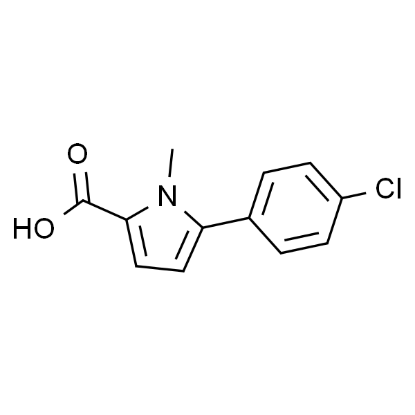 5-(4-氯苯基)-1-甲基-1H-吡咯-2-甲酸