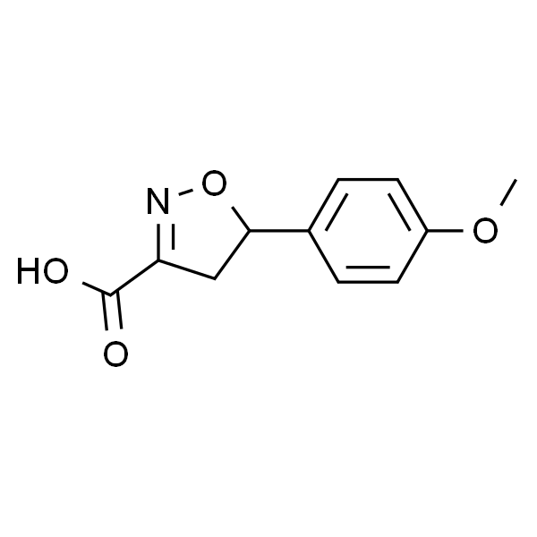 5-(4-甲氧基苯基)-4,5-二氢-1,2-噁唑-3-羧酸