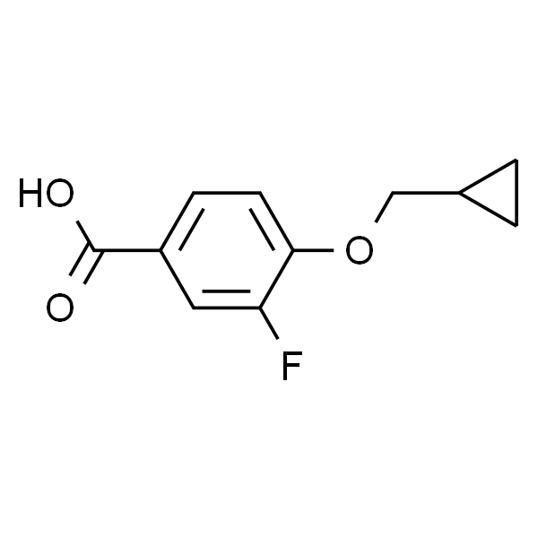 4-(环丙基甲氧基)-3-氟苯甲酸