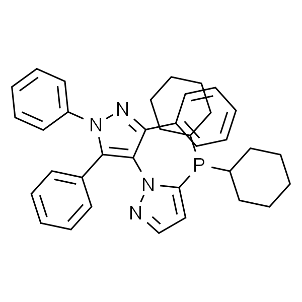 5-(二环己基膦)-1',3',5'-三苯基-[1,4']-双-1H-吡唑