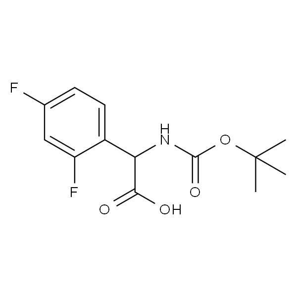 2-((叔丁氧基羰基)氨基)-2-(2,4-二氟苯基)乙酸