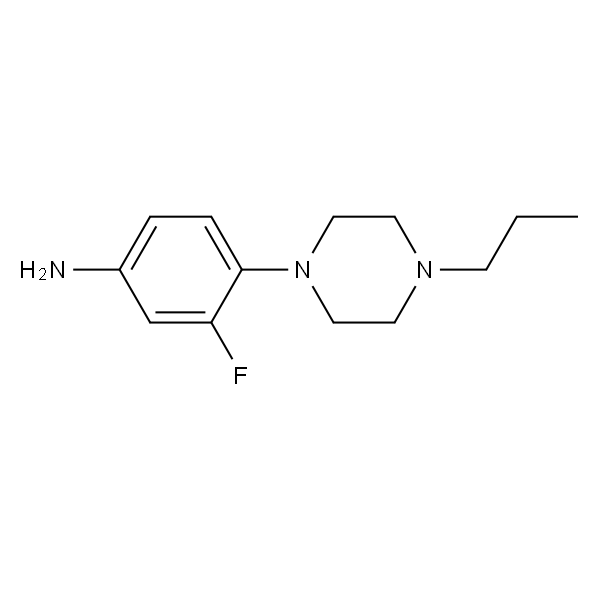 3-氟-4-(4-丙基哌嗪-1-基)苯胺
