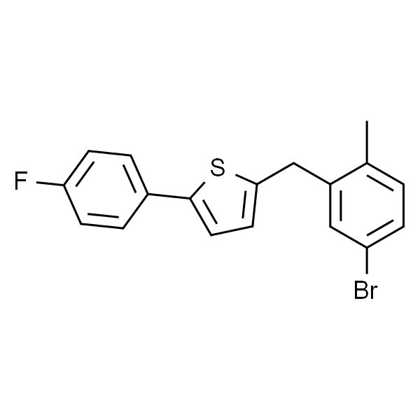 2-(2-甲基-5-溴苄基)-5-(4-氟苯)噻吩