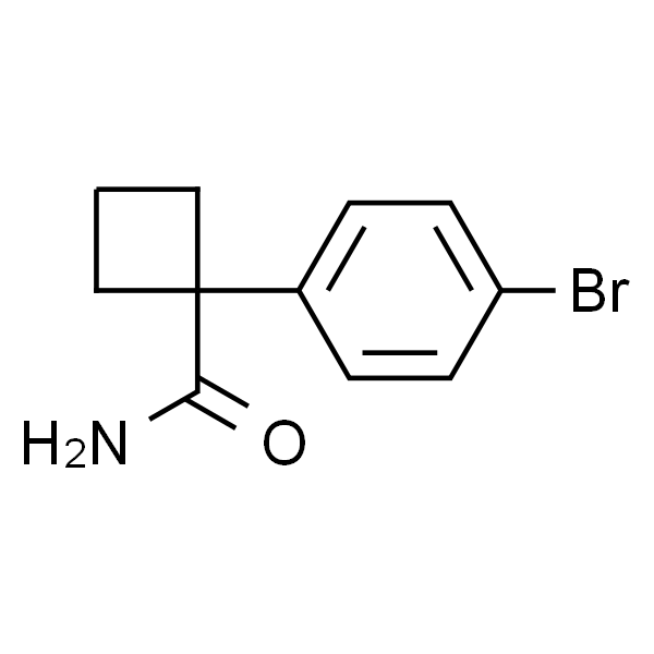 1-(4-bromophenyl)cyclobutane-1-carboxamide