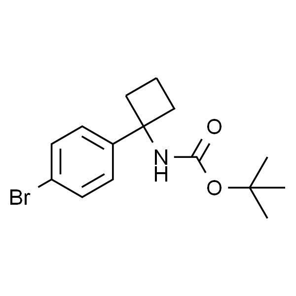 1-(4-溴苯基)环丁基氨基甲酸叔丁酯