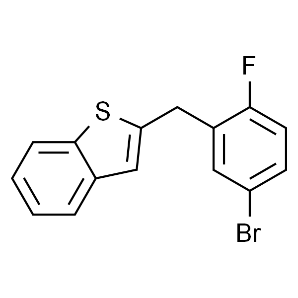 2-(5-溴-2-氟苄基)苯并[b]噻吩