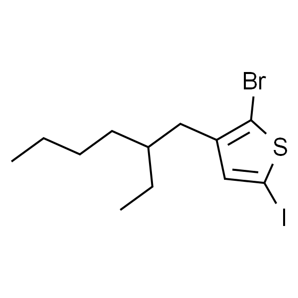 2-溴-3-(2-乙基己基)-5-碘噻吩 (含稳定剂铜屑)