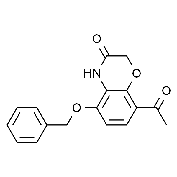 8-乙酰基-5-(苄氧基)-2H-苯并[b][1,4]恶嗪-3(4H)-酮