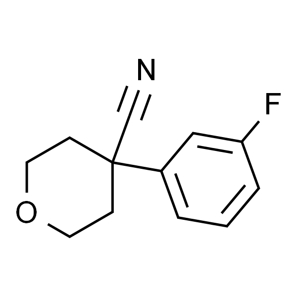 4-（3-氟苯基）四氢-2H-吡喃-4-腈