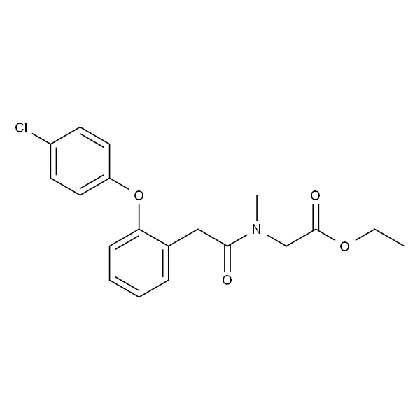 N-(2-(2-(4-氯苯氧基)苯基)乙酰基)-N-甲基甘氨酸甲酯