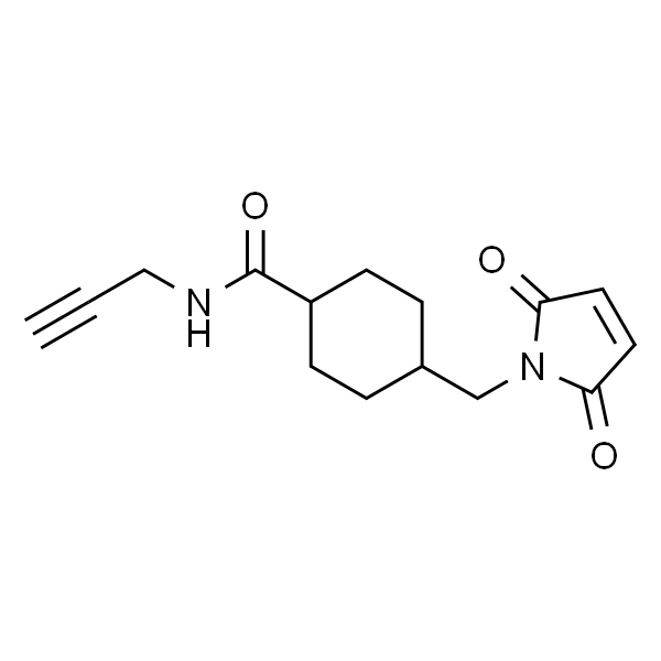 4-((2,5-二氧代-2,5-二氢-1H-吡咯-1-基)甲基)-N-(丙-2-炔-1-基)环己烷甲