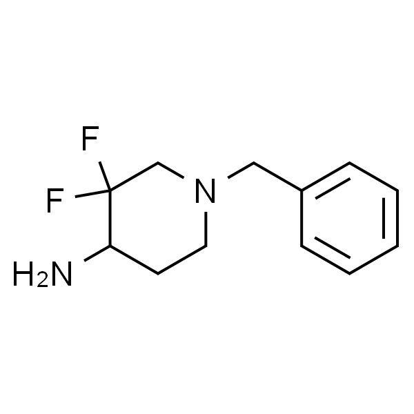 1-benzyl-3,3-difluoropiperidin-4-amine