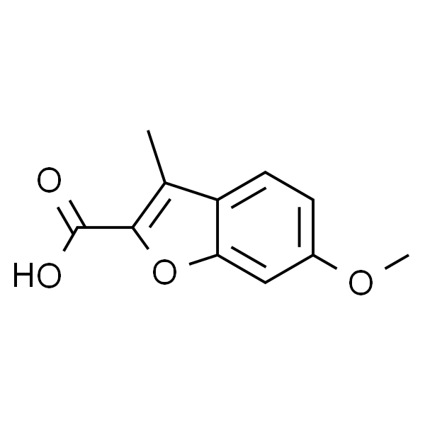 6-甲氧基-3-甲基苯并呋喃-2-甲酸