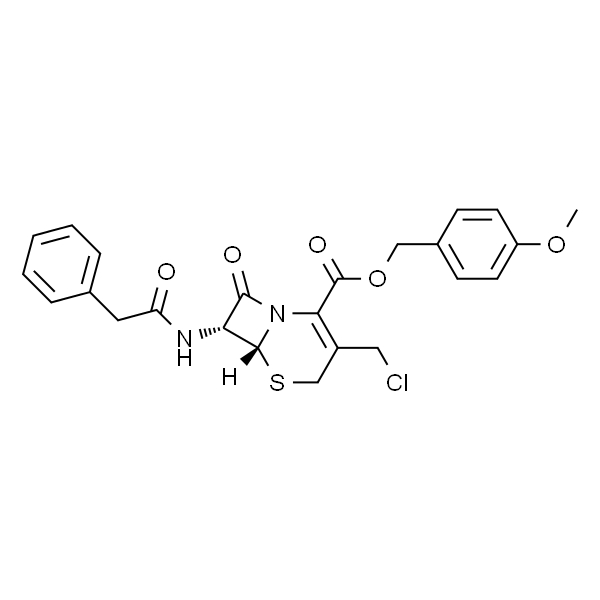 (6R,7R)-3-(氯甲基)-8-氧代-7-(2-苯基乙酰胺基)-5-噻吩-1-氮杂双环[4.2.0]辛-2-烯-2-羧酸-4-甲氧基苄酯