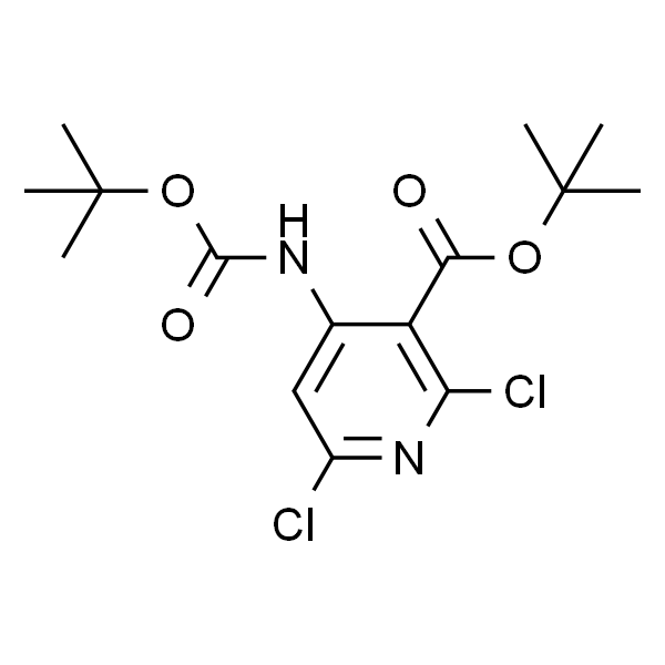 亚氨基二碳酸2-(2,6-二氯-4-吡啶基)-,1,3-双(1,1-二甲基乙基)酯