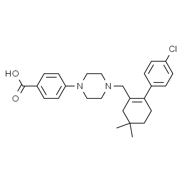 4-[4-[[2-(4-氯苯基)-5,5-二甲基-1-环己烯]甲基]-1-哌嗪]苯甲酸